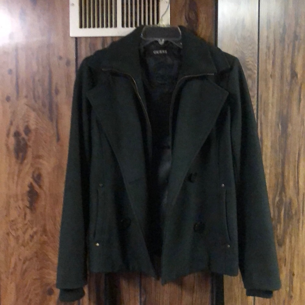 Guess wool peacoat jacket